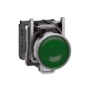 *Pulsador Rasante 1NA+1NC Verde Luminoso Led 230V IP67 XB4BW33M5 Schneider