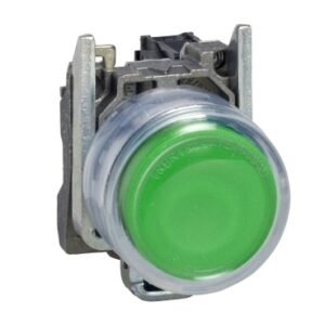 *Pulsador capuchon de Goma Verde - XB4BP31 Schneider
