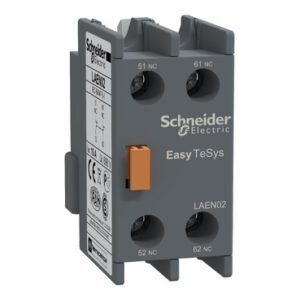 Contacto Auxiliar P/Contactor Frontal LC1E 2NC Tesys E LAEN02 Schneider