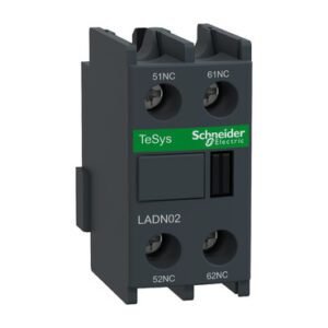 Contacto Auxiliar P/Contactor Frontal LC1D 2NC LADN02 Schneider