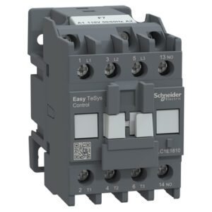 Contactor 3 x 18A 220Vca 1NA Tesys E LC1E1810M7 Schneider