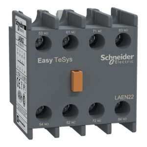 Contacto Auxiliar P/Contactor Frontal LC1E 2NA+2NC Tesys E LAEN22 Schneider