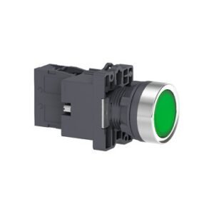 *Pulsador Rasante 1NA Verde Luminoso 24Vac/cc XA2EW33B1 Schneider