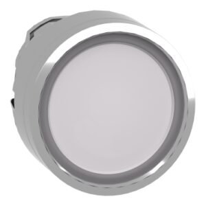 Cabeza P/Boton Pulsador Iluminado Blanco ZB4BW313 Schneider