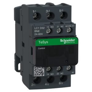 Contactor 3 x 32A 24-60Vac/cc LC1D32BNE Schneider