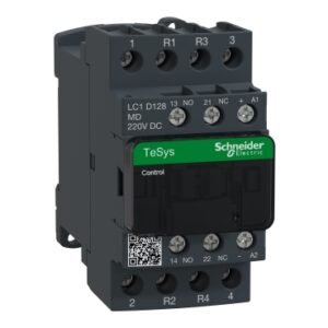 Contactor 4 x 25A 2NA+2NC 220VCC LC1D128MD Schneider