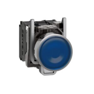 *Pulsador Rasante 1NA+1NC Azul Luminoso 24Vcc/ac XB4BW36B5 Schneider