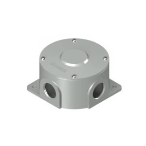 Caja Aluminio Redonda Interior C/Tapa Rosca 3/4" MR 034 Daisa