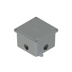 Caja Aluminio 10x10 C/Tapa 1" CDT 10-100 Daisa