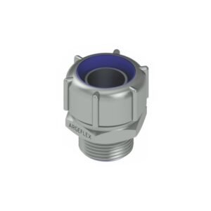 Conector Macho Recto P/Flexible MF S/Tuerca Rosca NPT/BSP-T 1" P/Cano 1" FT 34 Argenflex Daisa