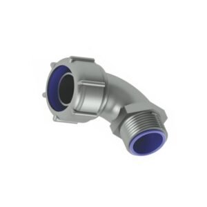Conector Macho 90° P/Flexible MF S/Tuerca Rosca NPT/BSP-T 1 1/4" P/Cano 1 1/4" FT 55 Argenflex Daisa