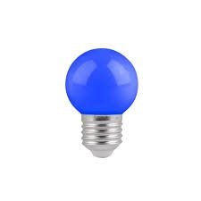 Lampara Led Gota Color 1W 240V Azul 80Lm E27 161891 Yarlux