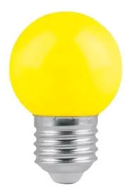 *Lampara Led Gota Color 1W 240V Amarillo 80Lm E27 161894 Yarlux