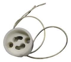 Zocalo Ceramico GU10 C/Cable 212777 Yarlux
