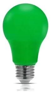 *Lampara Led Bulbo 5W 220V Verde 400Lm 161952 Yarlux