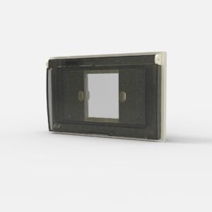 Tapa Bastidor Estanca 4 Modulos Blanco IP55 6993Cambre