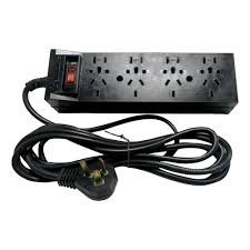 Prolong. Zapatilla 4 Tomas C/cable 3mtrs Negro S1000 1100 Cambre