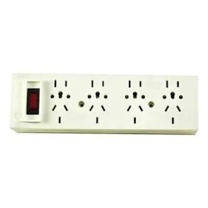 Prolong. Zapatilla 4 Tomas S/cable Blanco S1000 1500 Cambre