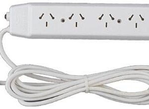 Prolong. Zapatilla 5 Tomas C/cable 1,5mtrs Blanco S1600 1605 Cambre