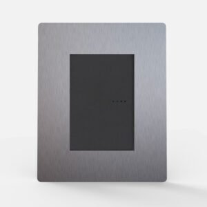Tapa Bastidor 4 modulos Titanium C/Dist Blanco Arte 4865 Cambre