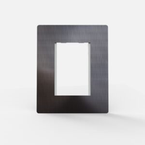 Tapa Bastidor 4 modulos Magnesio C/Dist Blanco Arte 4871 Cambre