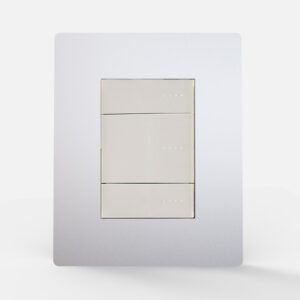 Tapa Bastidor 4 modulos Platinium C/Dist Gris Arte 4770 Cambre