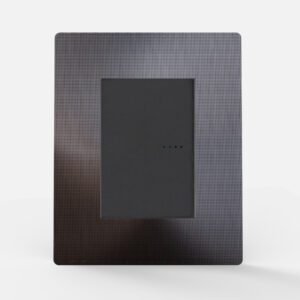 Tapa Bastidor 4 modulos Magnesio C/Dist Gris Arte 4771 Cambre