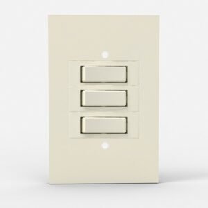 Tapa Bastidor Standard 3 Modulo Blanco Siglo XXI 4123 Cambre