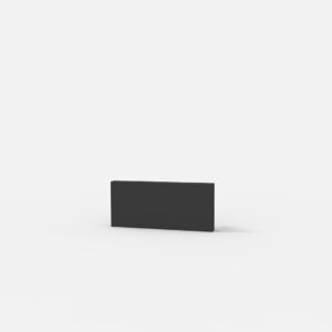 1 1/2 Modulo Tapa Ciega Gris Siglo XXII 7015 Cambre