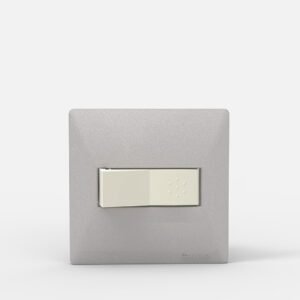 Tapa Bastidor Mignon 1 Modulos Aluminio Siglo XXII 4111 Cambre