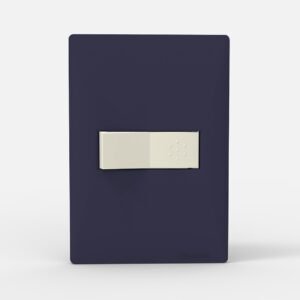 Tapa Bastidor 1 Modulos Azul Siglo XXII 4201 Cambre