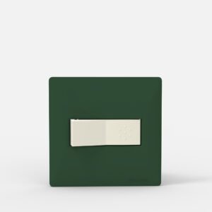 Tapa Bastidor Mignon 1 Modulos Verde Siglo XXII 4441 Cambre