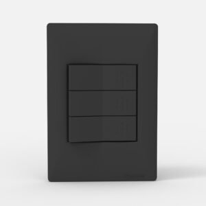Tapa Bastidor 3 Modulos Gris Siglo XXII 4703 Cambre