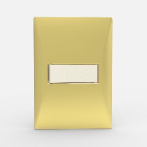 Tapa Bastidor 1 Modulos Oro Siglo XXII 4801 Cambre