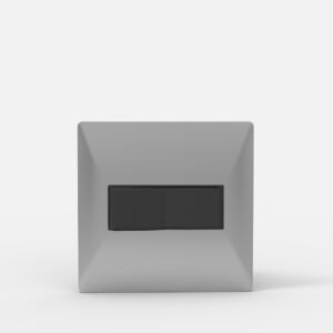 Tapa Bastidor Mignon 1 Modulos Plata Siglo XXII 4941 Cambre