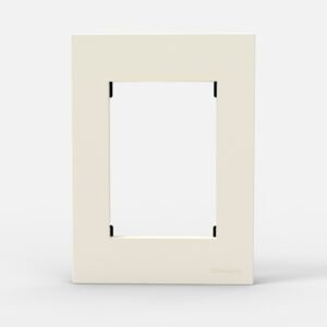 Tapa Bastidor 4 Modulos Blanco C/Dist S/Ribete Bauhaus 4998 Cambre