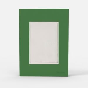 Tapa Bastidor 4 Modulos Verde C/Dist Bauhaus 4953 Cambre