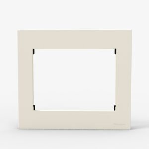 Tapa Bastidor 8 Modulos Blanco C/Dist Bauhaus 4973 Cambre