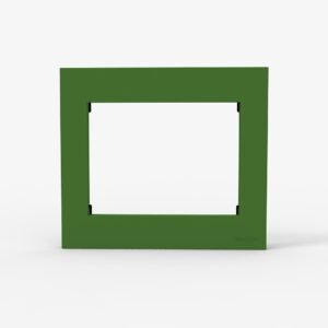 Tapa Bastidor 8 Modulos Verde C/Dist Bauhaus 4986 Cambre