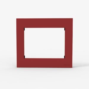Tapa Bastidor 8 Modulos Rojo C/Dist Bauhaus 4987 Cambre