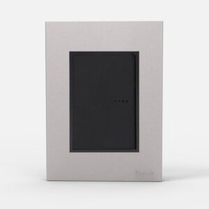 Tapa Bastidor 4 Modulos Aluminizada C/Dist Bauhaus 4960 Cambre