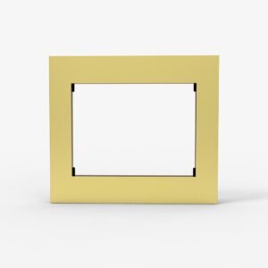 Tapa Bastidor 8 Modulos Oro C/Dist Bauhaus 4978 Cambre