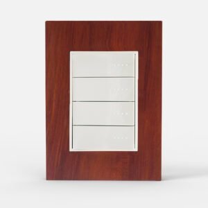 Tapa Bastidor 4 Modulos Madera Alerce C/Dist Bauhaus 4947 Cambre