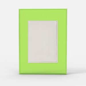 Tapa Bastidor 4 Modulos Vidrio Verde C/Dist Bauhaus 4966 Cambre