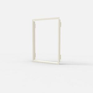 Ribete Terminacion P/4 Mod Blanco Bauhaus 4990 Cambre