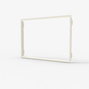 Ribete Terminacion P/8 Mod Blanco Bauhaus 4994 Cambre