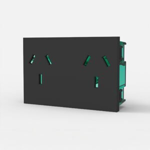 Modulo Toma+Tierra Doble 10A IRAM EasyFit Gris 7997 Cambre