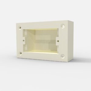 Caja Rectang. PVC 5x10 Exterior Blanco 4156 Cambre