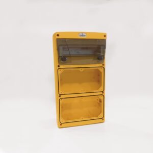 Gabinete P/Ficha Ind. IP55 Amarillo CBox 5155 Cambre