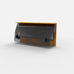 Tapa Divisor ITM Dif Amarilla Cbox 5270 Cambre